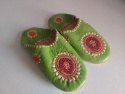       <b>      Babouche Marokańskie Tradycyjne – Rafia plus Zieleń 35/36<b>