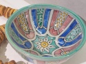  <b> Ceramika - Marokańska Misa Zieleń - Tradycja Z Cudownego Miasta Fez - NOWY Model<b> 