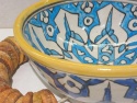  <b> Ceramika - Marokańska Misa Błękit - Tradycja Z Cudownego Miasta Fez - NOWY Model<b>