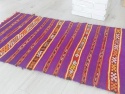    <b>     Dywan Kilim Marokański - Z Berberyjskiej Wioski - Wełna w Fioletach <b>