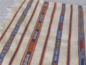    <b>         Dywan Kilim Marokański - Z Berberyjskiej Wioski - Wełna w Pasy<b>