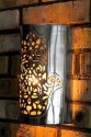 <b>          Lampion Lampa Kinkiet Aluminium i Moc Marokańskiej Dłoni Fatimy<b>