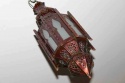<b>                     Lampion Lampa Latarnia Styl z Marokańskiego Riadu - Metal w Brązie Plus Ażur<b>