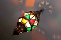 <b>                         Lampion Lampa Latarnia - Urok Szkła - Piękno Marokańskich Riadów<b>