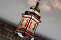 <b>                        Lampion Lampa Prosto z Marokańskiego Riadu - Cudowna Technika Witrażu<b>